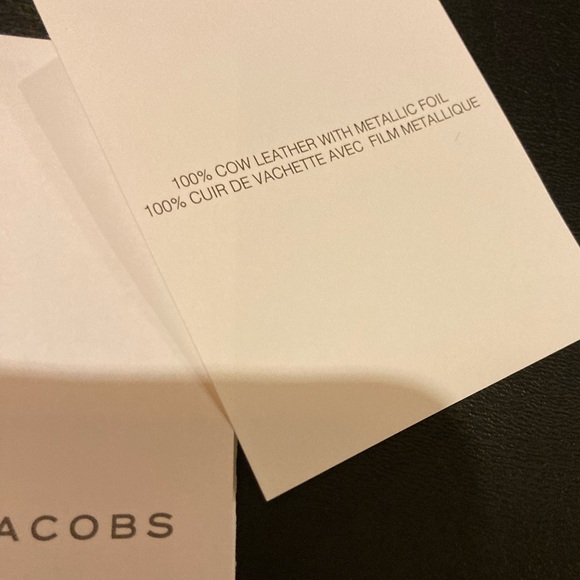 🆕MARC JACOBS Silver Leather Crossbody Satchel🆕 - Picture 9 of 12